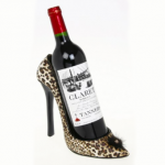 wine in shoe